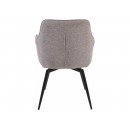 Стул SIGNAL SERVIO Brego 34 бежевый/черный, поворотный